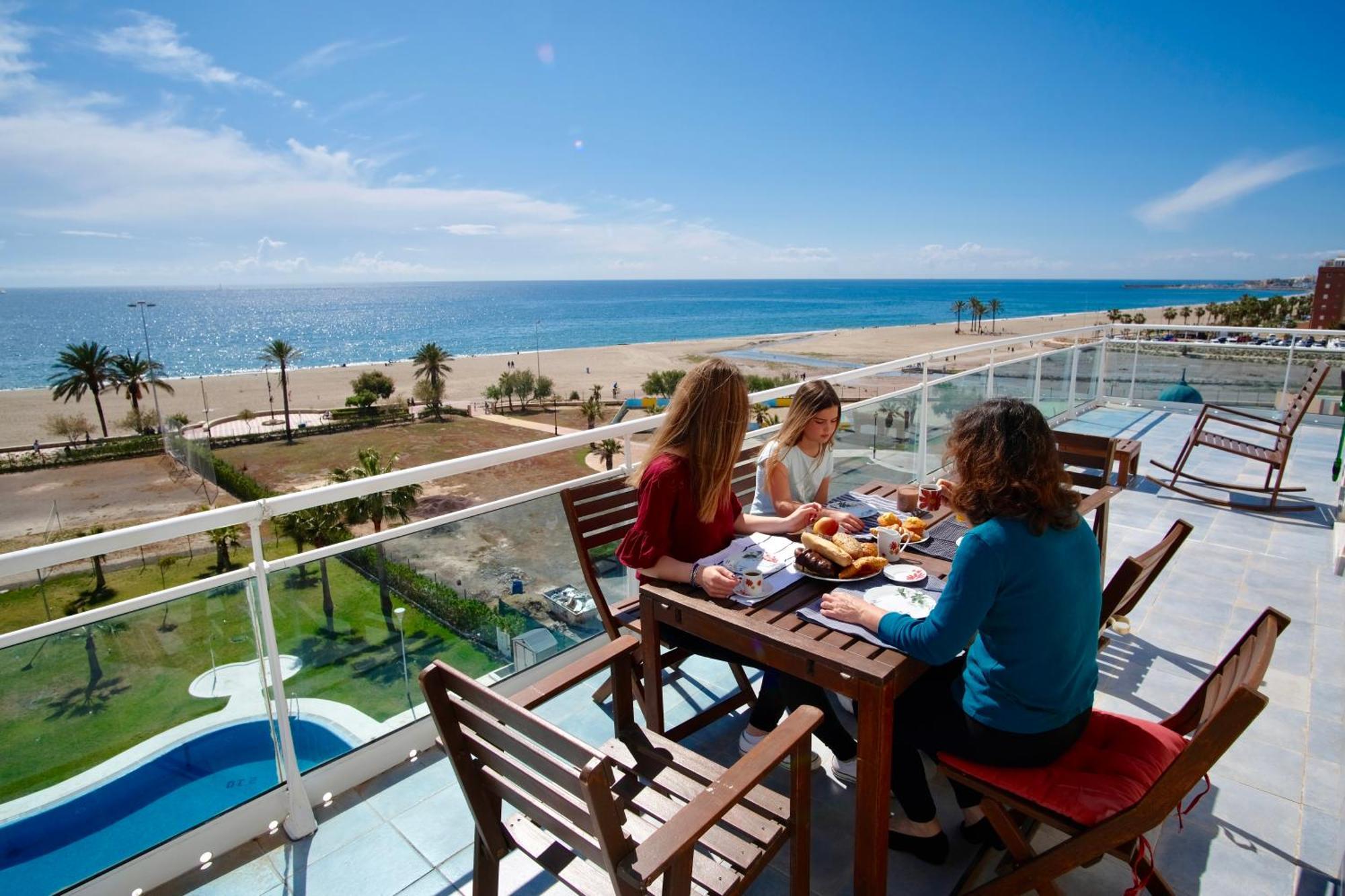 Seafront Penthouse Almeria روكيتاس ذي مار المظهر الخارجي الصورة